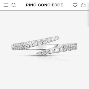 Ring Concierge Open Diamond Wrap Ring size 6.5